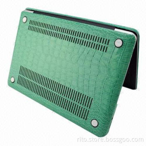 High Quality PU Leather Hard Case for Macbook Pro 13, with Retina Display